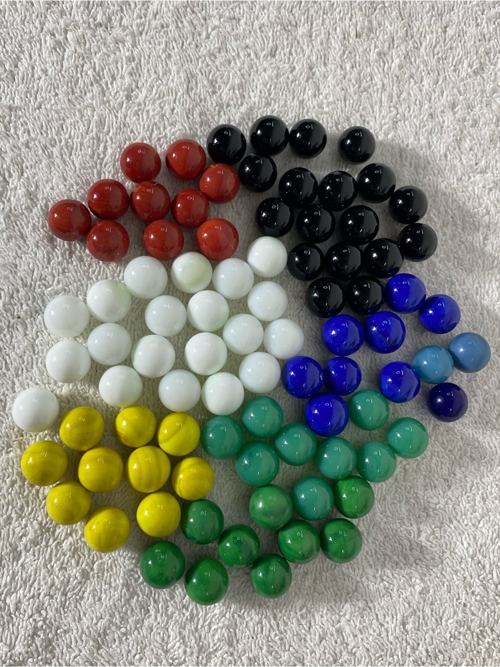 5/$35 Vintage Mixed Solid Glass Marbles Lot  Crafts, Vases, Aquarium Decor